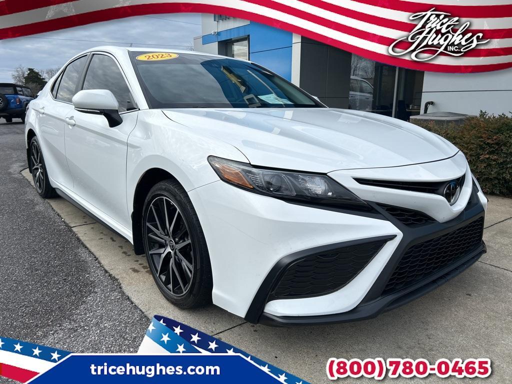 used 2023 Toyota Camry car, priced at $27,000