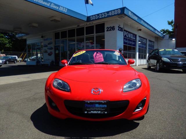 used 2012 Mazda MX-5 Miata car, priced at $17,999