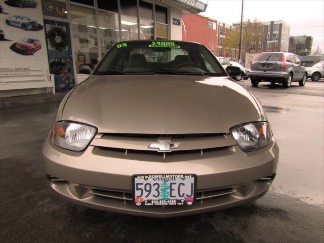 used 2003 Chevrolet Cavalier car, priced at $4,999