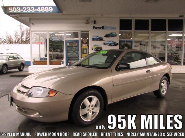 used 2003 Chevrolet Cavalier car, priced at $4,999