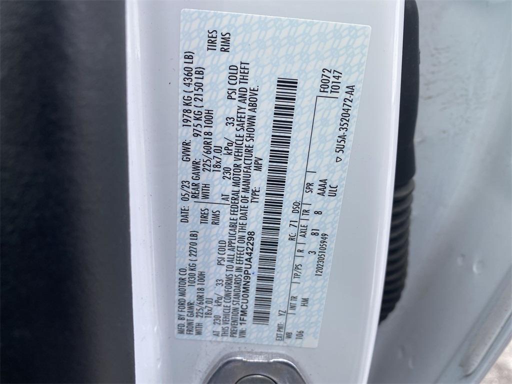 used 2023 Ford Escape car, priced at $18,549