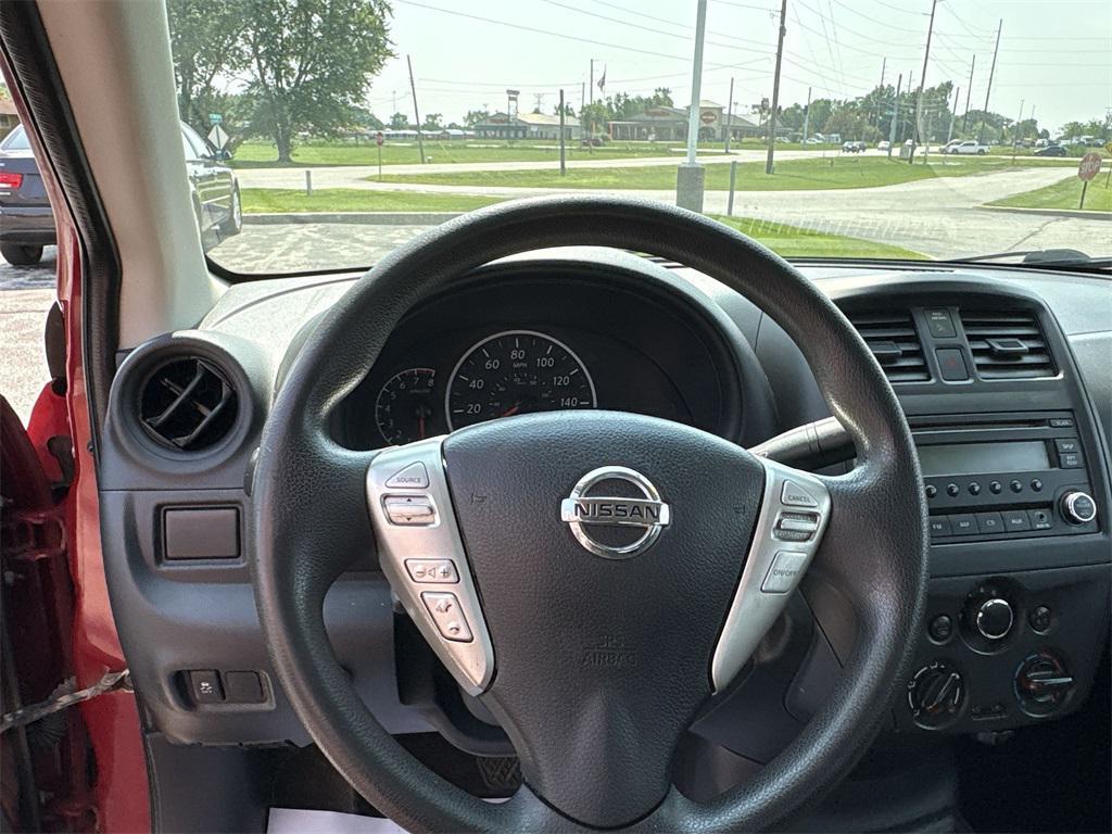 used 2015 Nissan Versa car, priced at $6,500