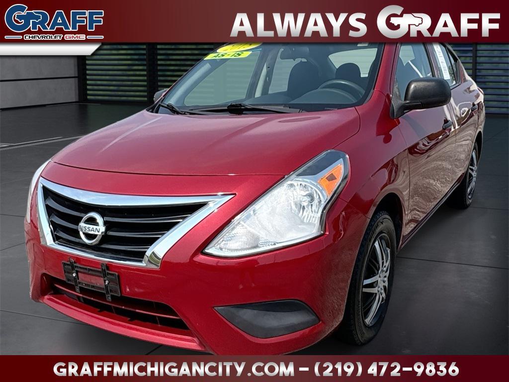 used 2015 Nissan Versa car, priced at $6,500