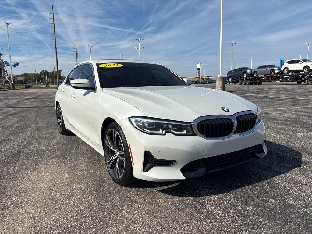 used 2021 BMW 330 car, priced at $22,981