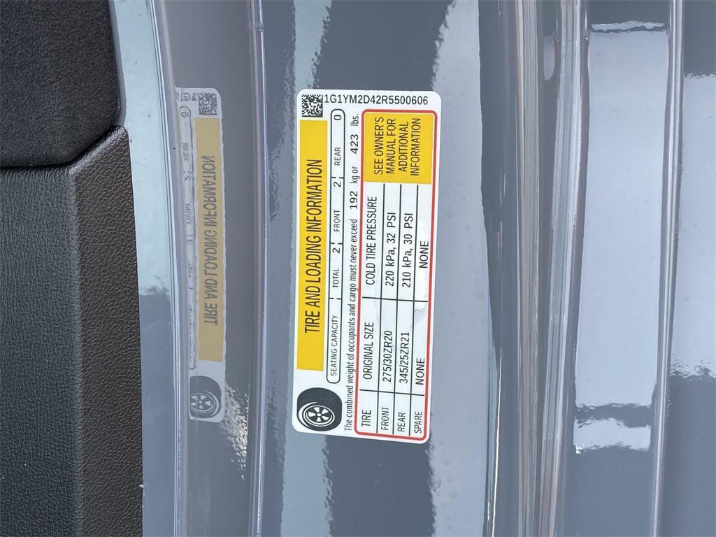 new 2024 Chevrolet Corvette E-Ray car, priced at $118,424