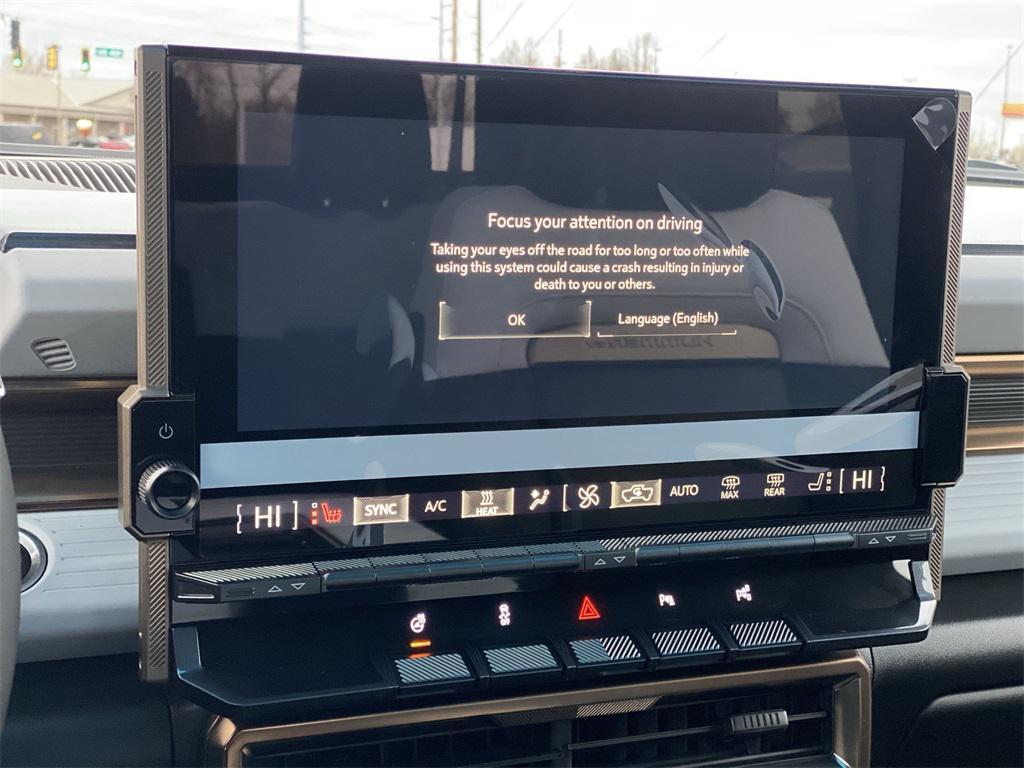 new 2025 GMC HUMMER EV Pickup car, priced at $95,895
