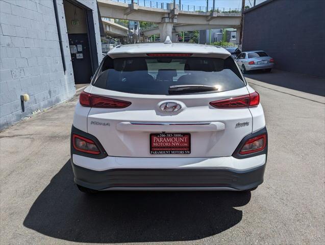 used 2021 Hyundai Kona EV car, priced at $19,995