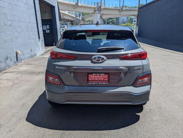 used 2021 Hyundai Kona EV car, priced at $20,995