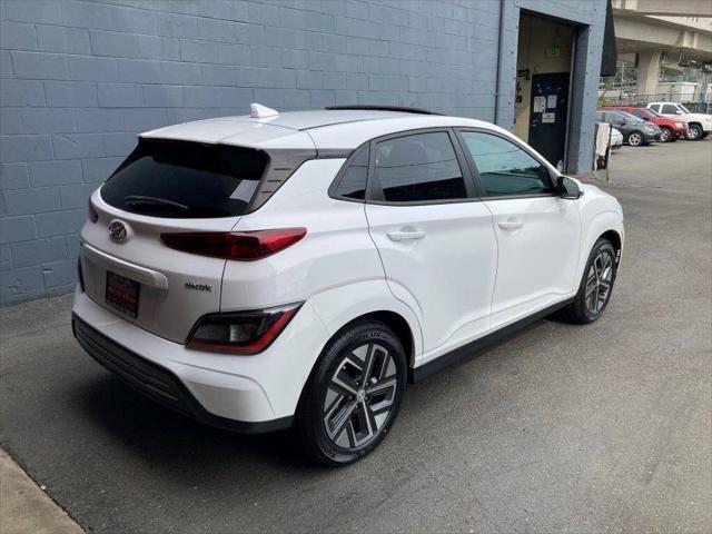 used 2022 Hyundai Kona EV car, priced at $20,995