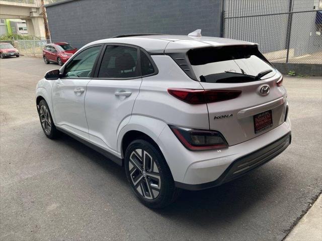 used 2022 Hyundai Kona EV car, priced at $20,995