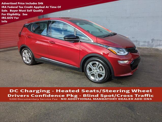 used 2021 Chevrolet Bolt EV car, priced at $15,995