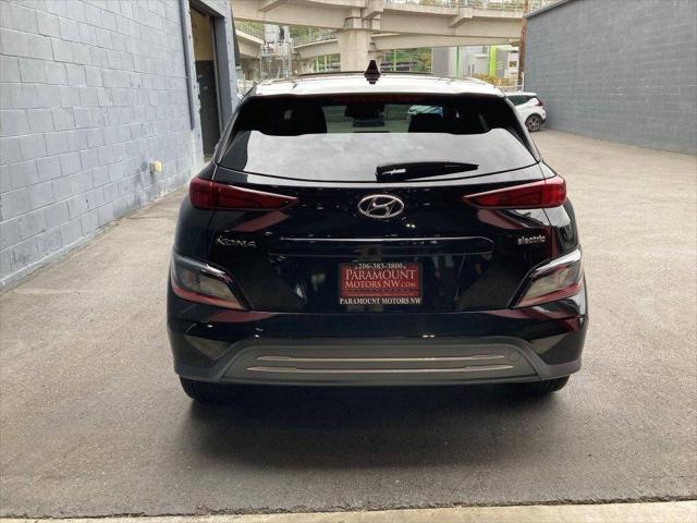 used 2022 Hyundai Kona EV car, priced at $20,995