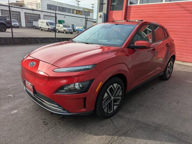 used 2022 Hyundai Kona EV car, priced at $20,995