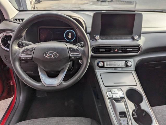 used 2022 Hyundai Kona EV car, priced at $20,995