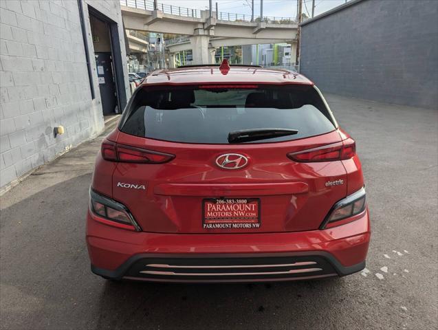 used 2022 Hyundai Kona EV car, priced at $20,995