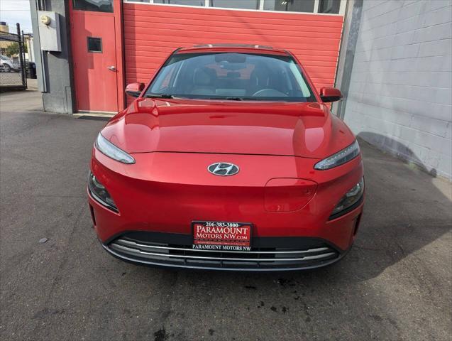 used 2022 Hyundai Kona EV car, priced at $20,995