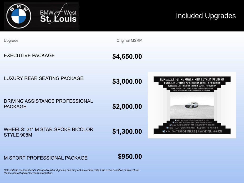 new 2026 BMW 760 car, priced at $137,900