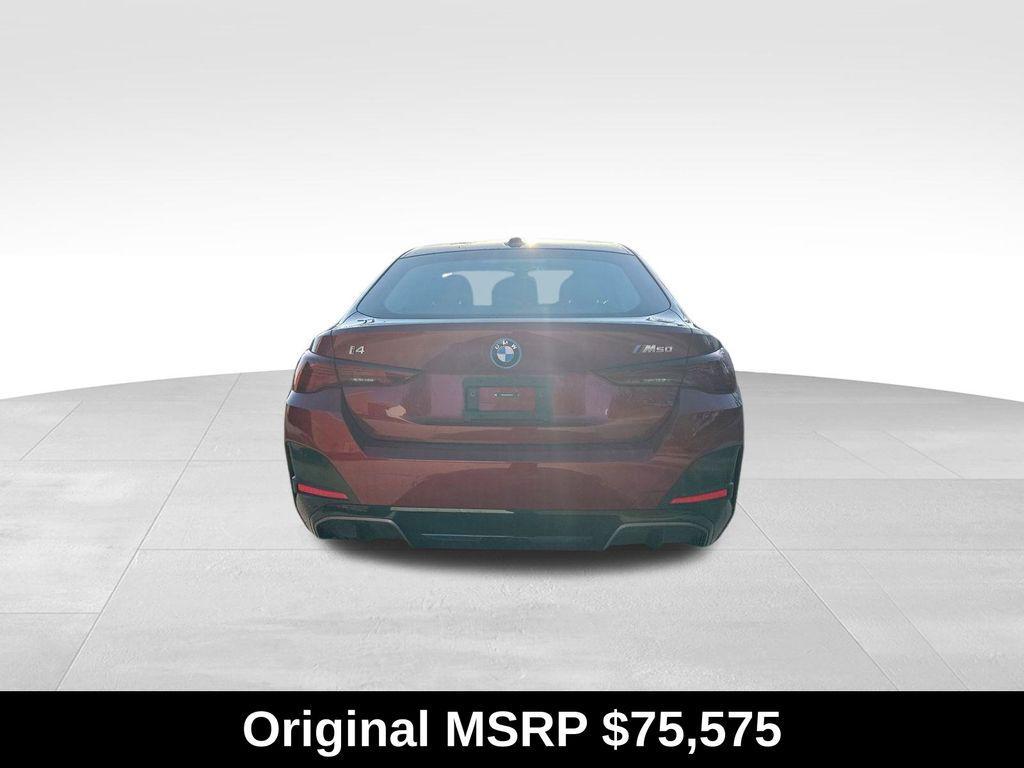 used 2025 BMW i4 Gran Coupe car, priced at $60,955