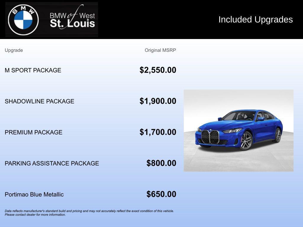 new 2026 BMW 430 Gran Coupe car, priced at $61,640