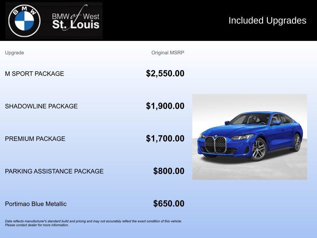 new 2026 BMW 430 Gran Coupe car, priced at $61,640