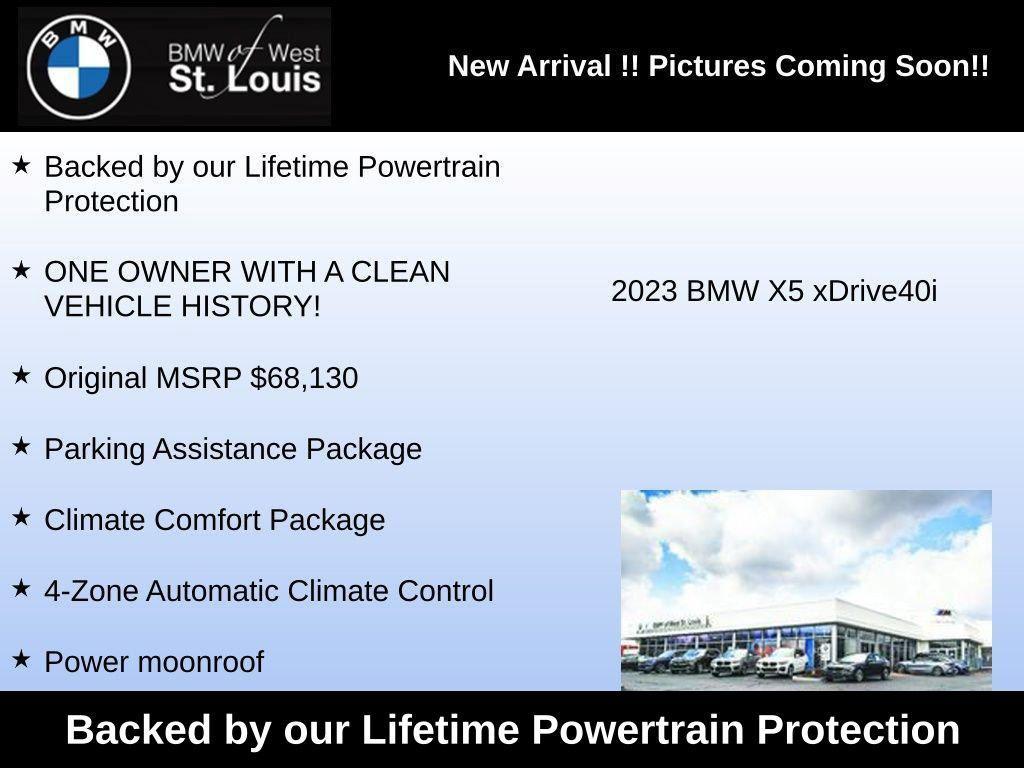 used 2023 BMW X5 car, priced at $47,447