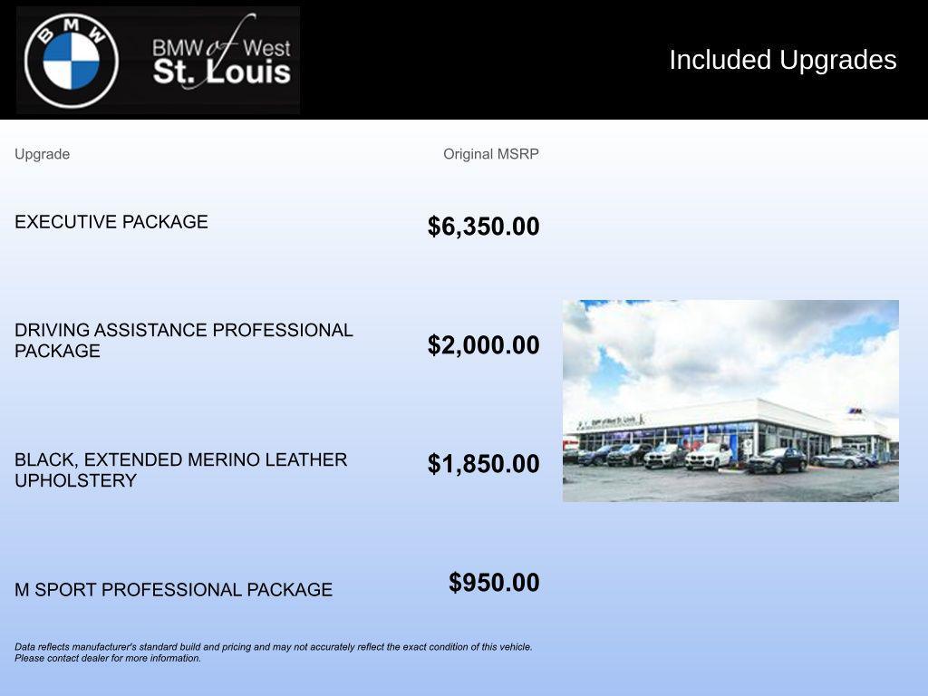 used 2025 BMW 740 car, priced at $90,545