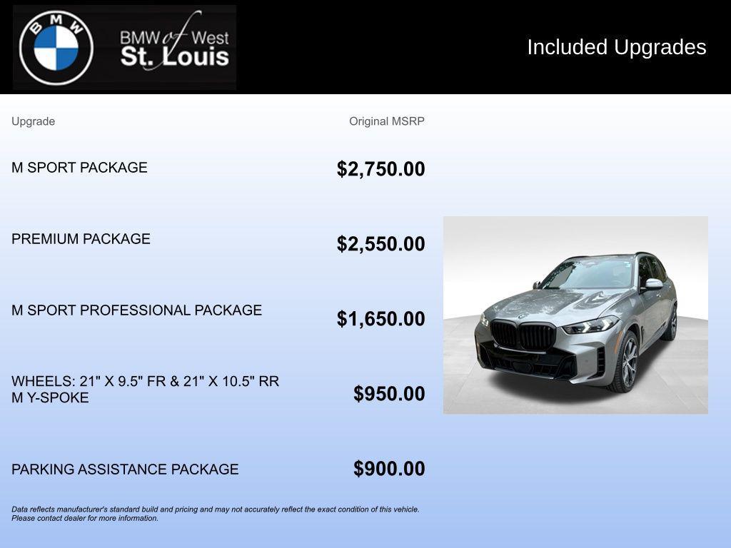 used 2024 BMW X5 car, priced at $64,959