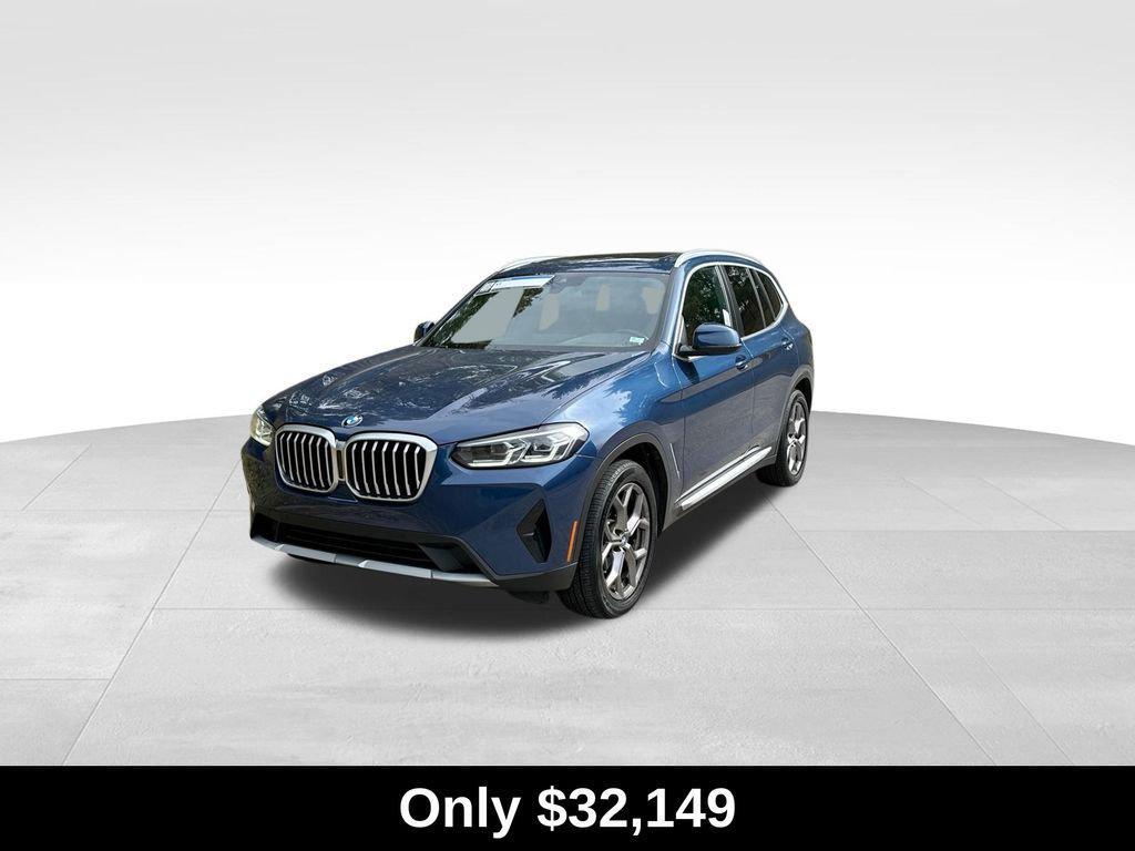 used 2022 BMW X3 car, priced at $32,149