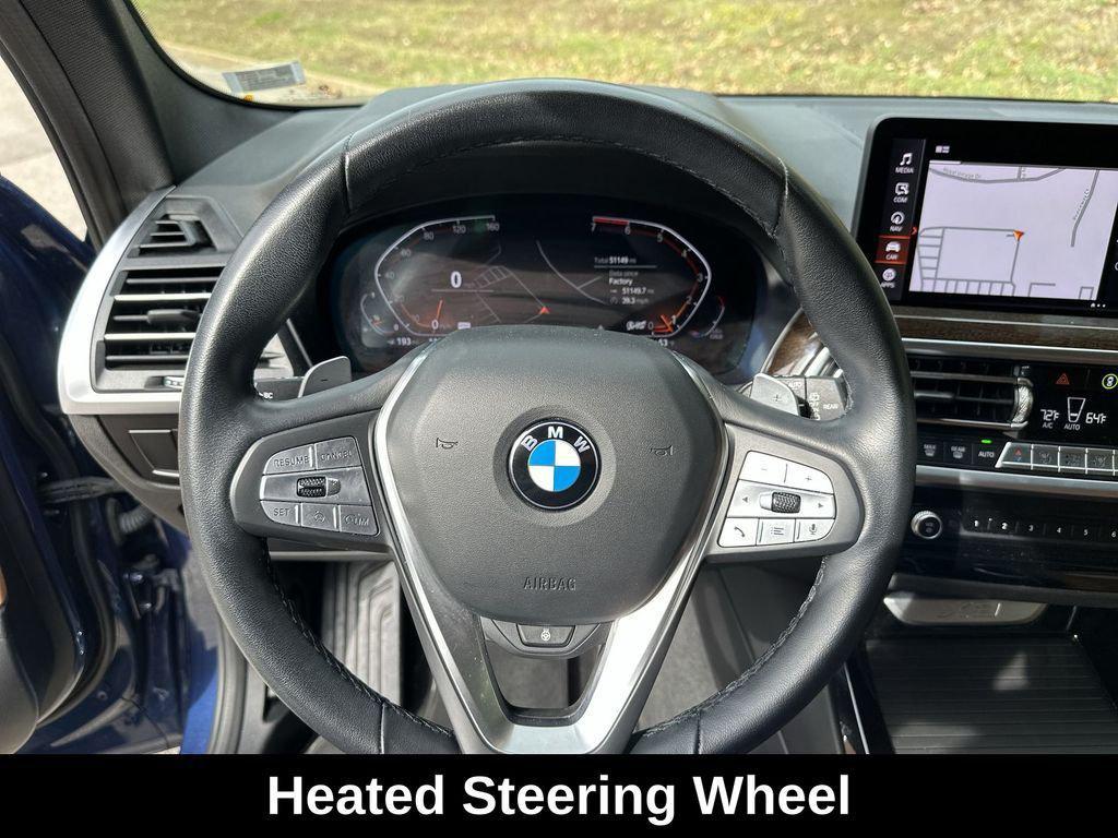 used 2022 BMW X3 car, priced at $32,149
