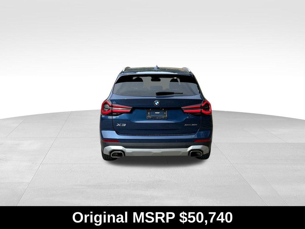 used 2022 BMW X3 car, priced at $29,959