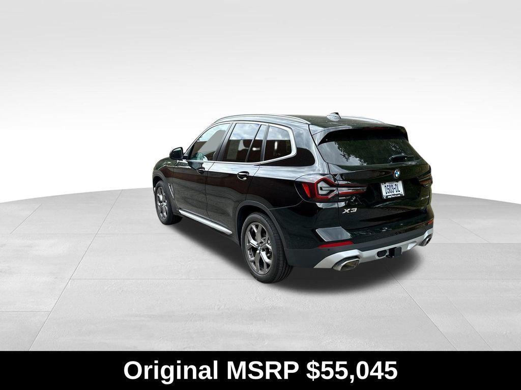 used 2023 BMW X3 car, priced at $32,959