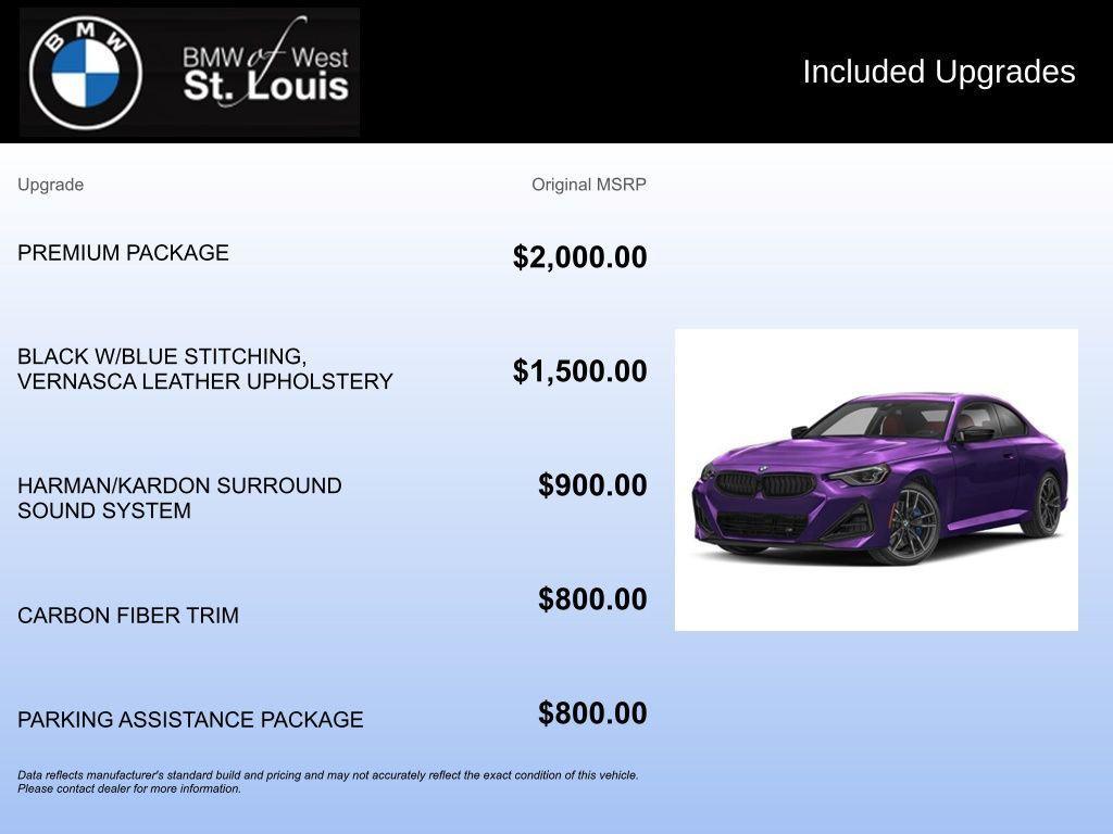 new 2026 BMW M240 car, priced at $63,780