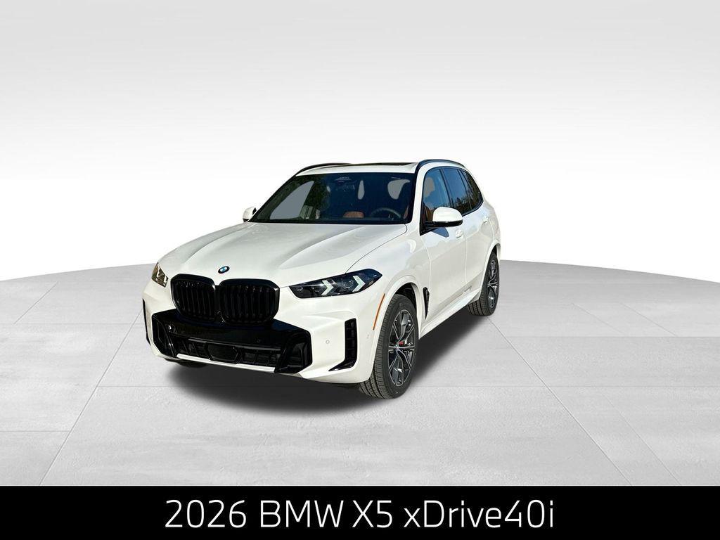 new 2026 BMW X5 car, priced at $83,375