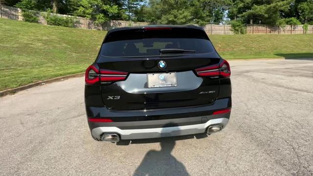 used 2023 BMW X3 car, priced at $42,545