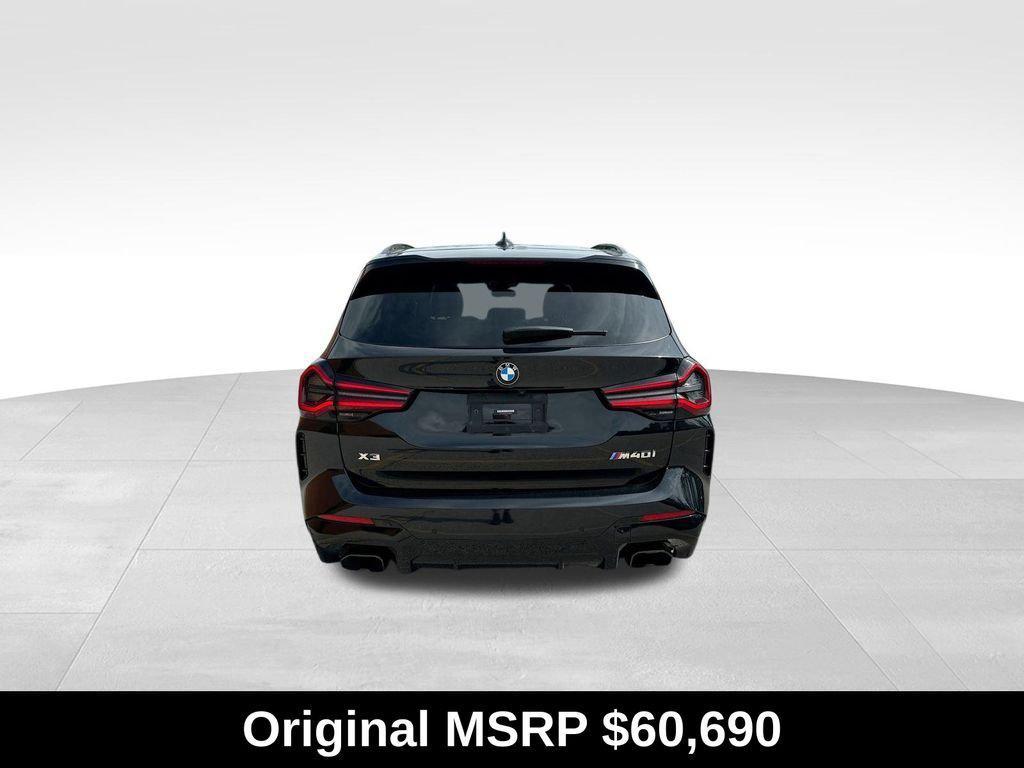 used 2022 BMW X3 car, priced at $38,485
