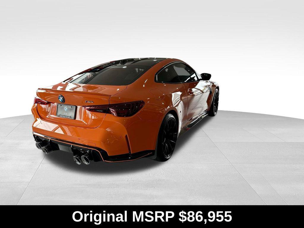 used 2025 BMW M4 car, priced at $85,445