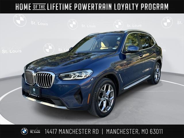 used 2022 BMW X3 car, priced at $37,904