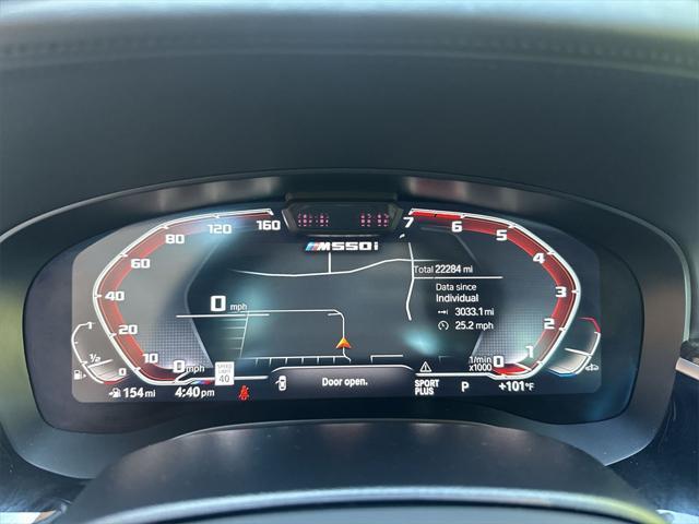 used 2023 BMW M550 car, priced at $67,595