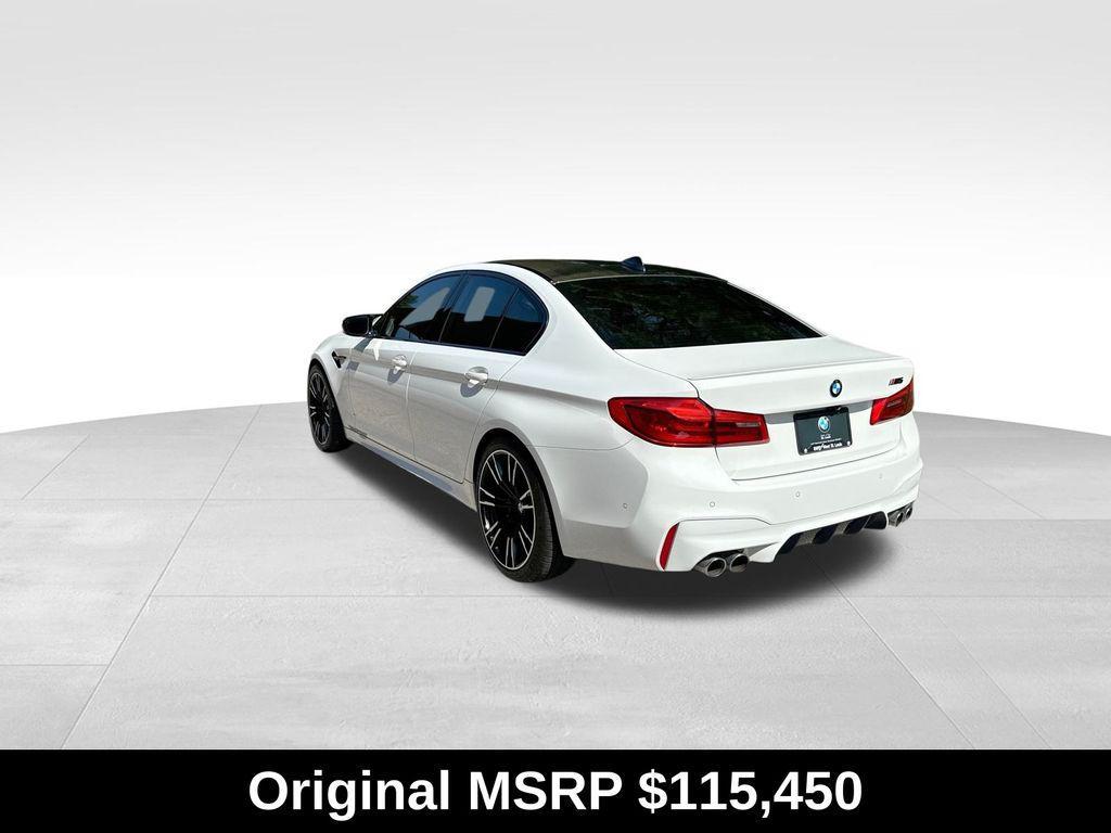 used 2019 BMW M5 car, priced at $63,877