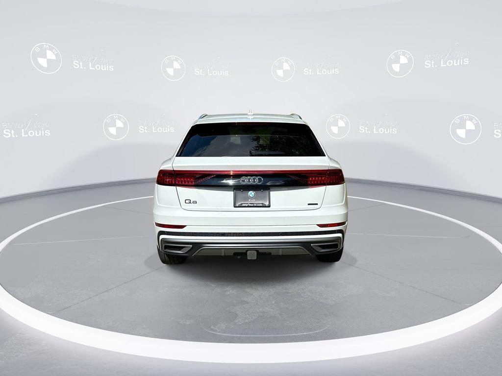 used 2023 Audi Q8 car, priced at $57,855