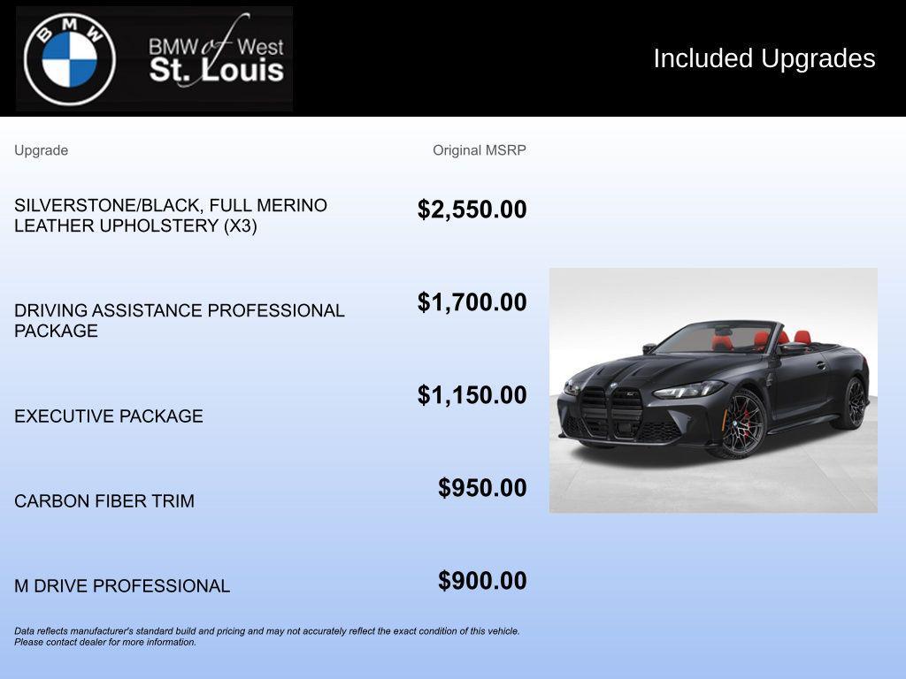 new 2026 BMW M4 car, priced at $109,245