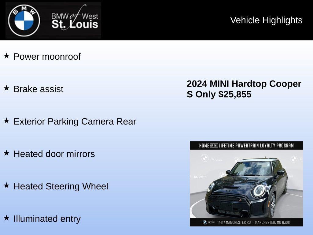 used 2024 MINI Hardtop car, priced at $25,855