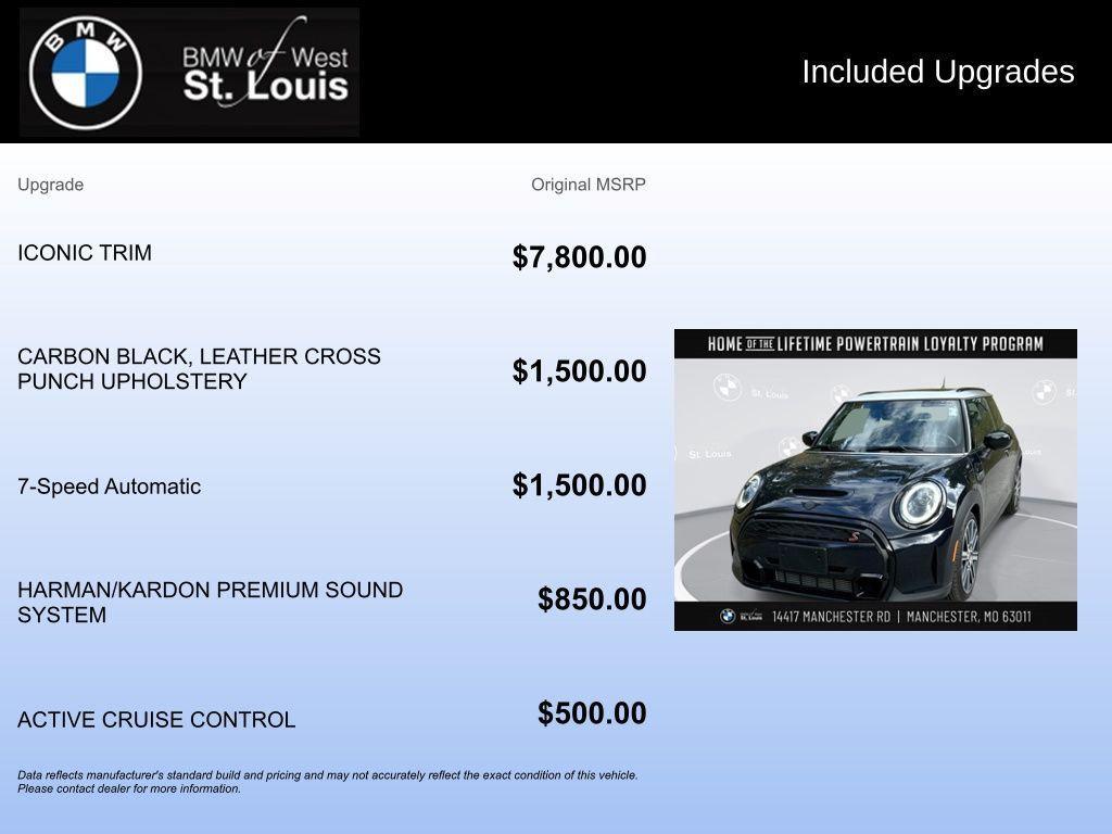 used 2024 MINI Hardtop car, priced at $25,855