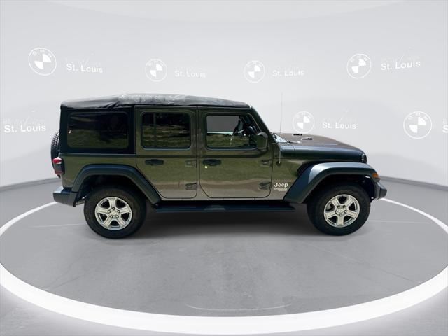 used 2018 Jeep Wrangler Unlimited car, priced at $28,445