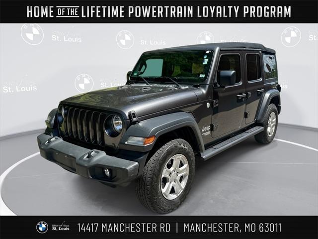 used 2018 Jeep Wrangler Unlimited car, priced at $28,445