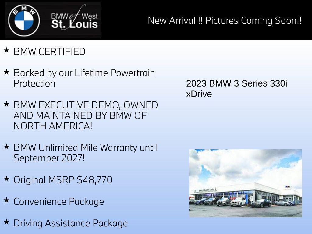 used 2023 BMW 330 car, priced at $36,855