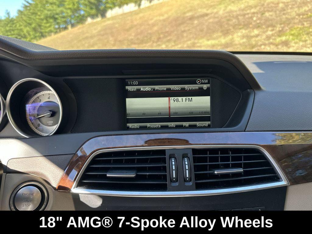 used 2015 Mercedes-Benz C-Class car, priced at $15,902