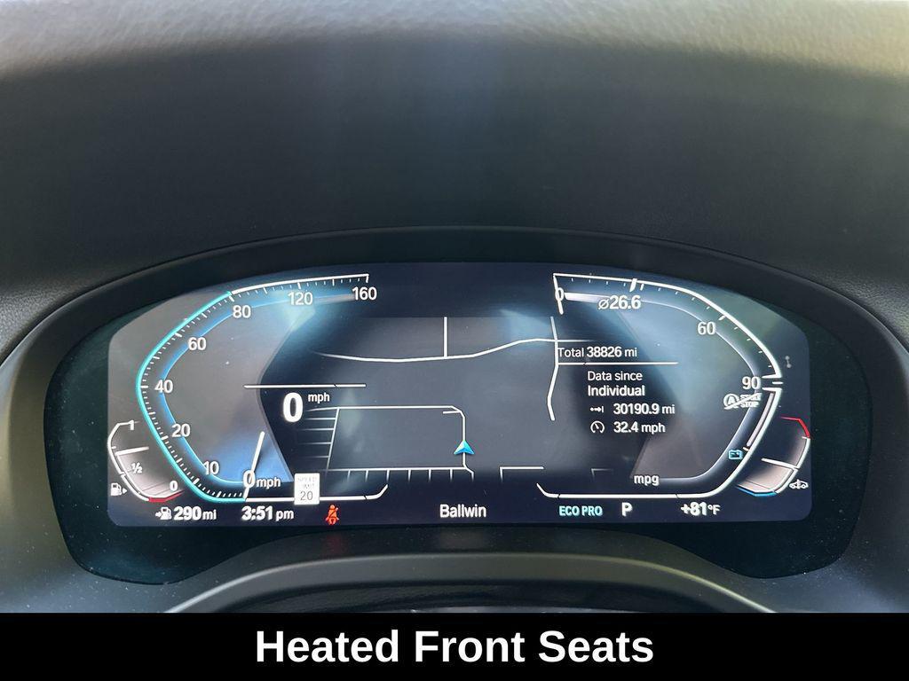 used 2022 BMW X3 car, priced at $29,545