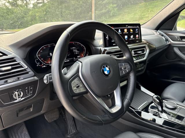 used 2022 BMW X3 car, priced at $37,995
