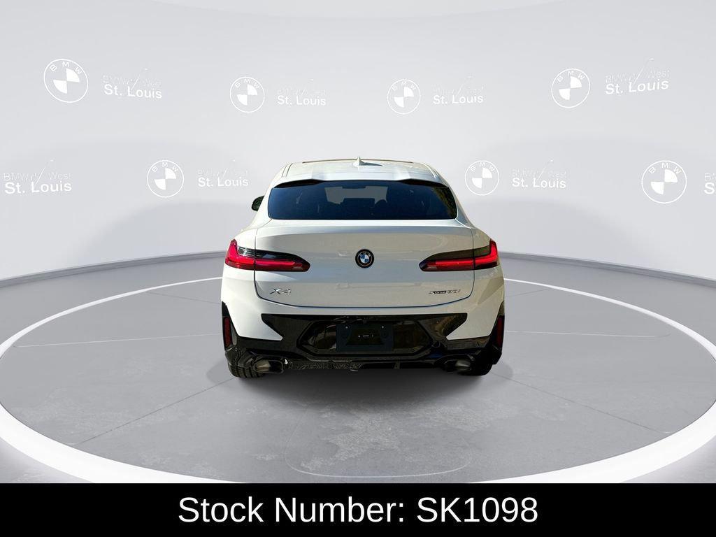 new 2025 BMW X4 car, priced at $63,985